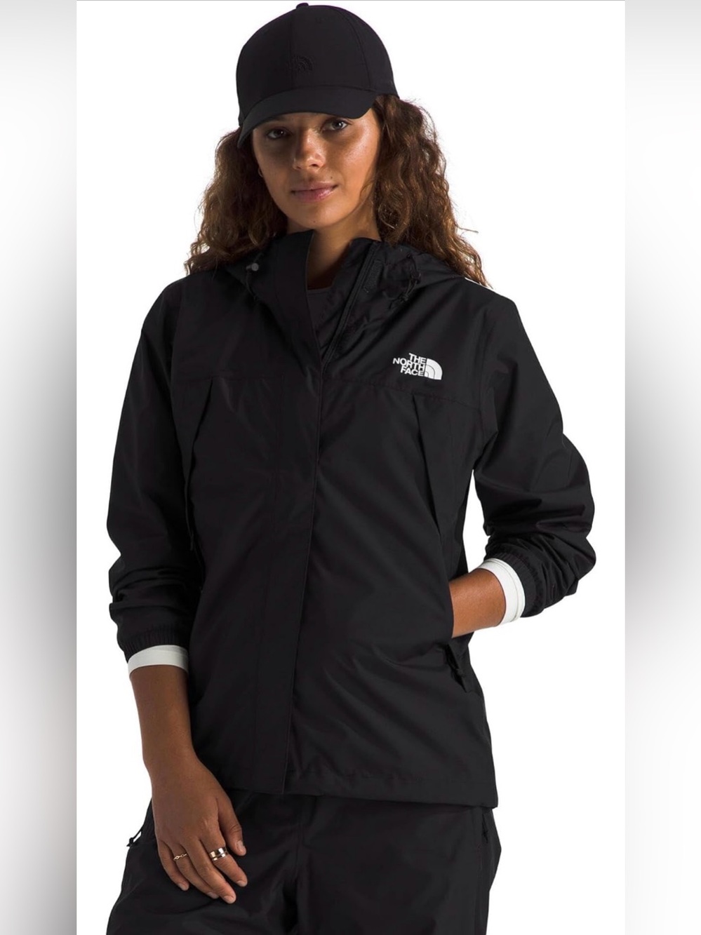 The North Face Women's Antora Jacket Black Medium